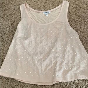 Express Sparkly Tank Top